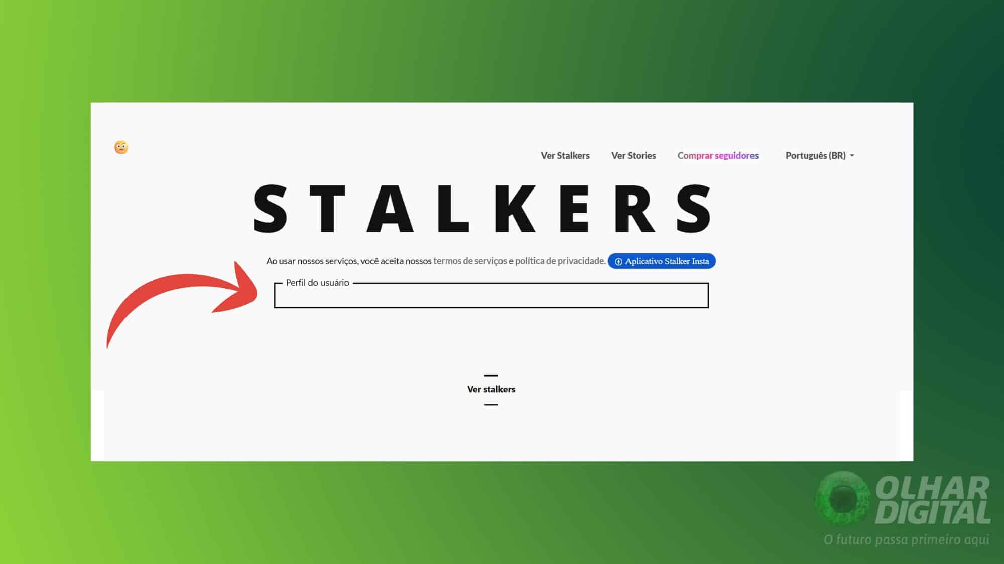 Insta Stalker: como saber quem viu meu perfil - Passo 3