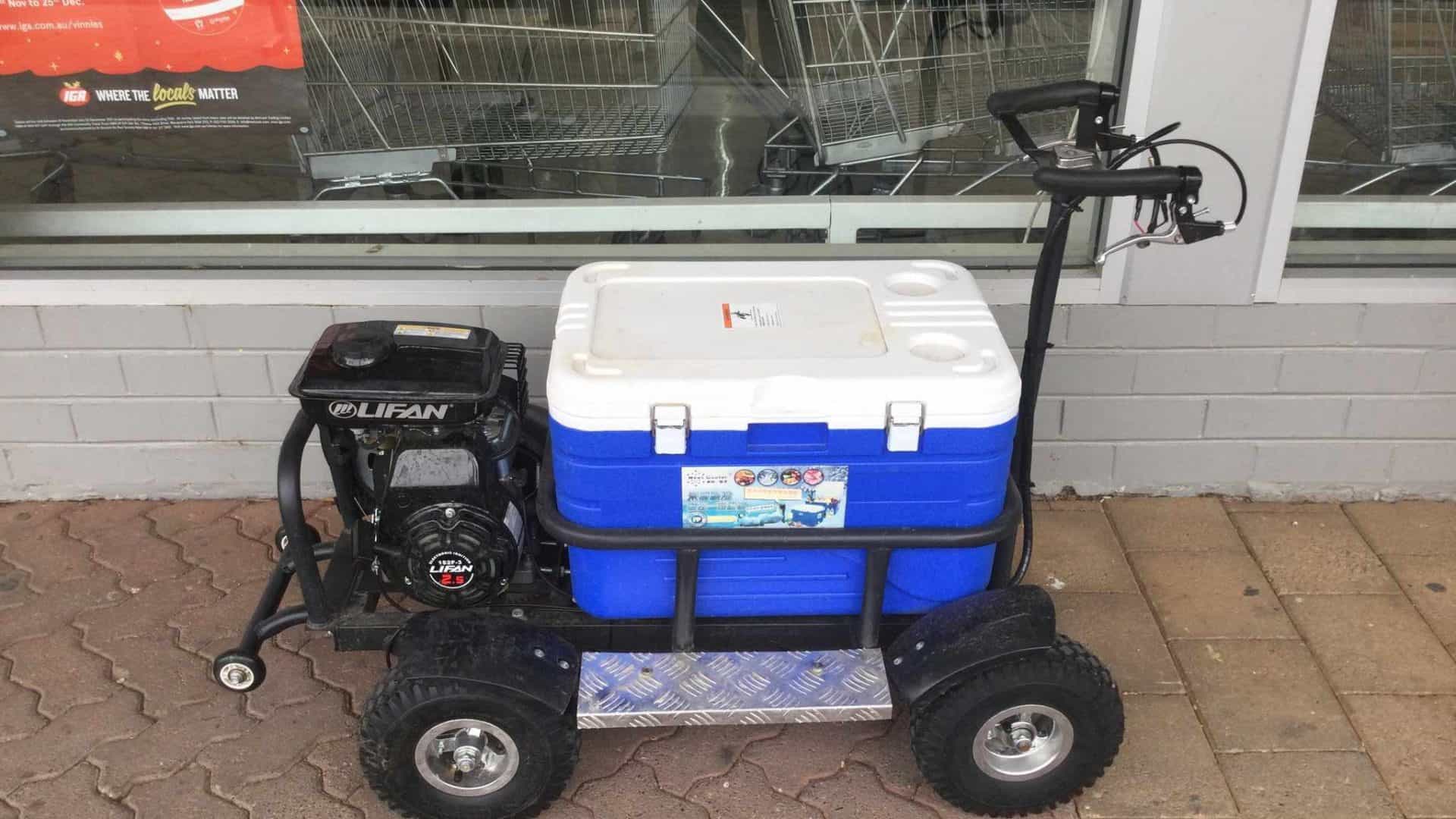 isopor motorizado
