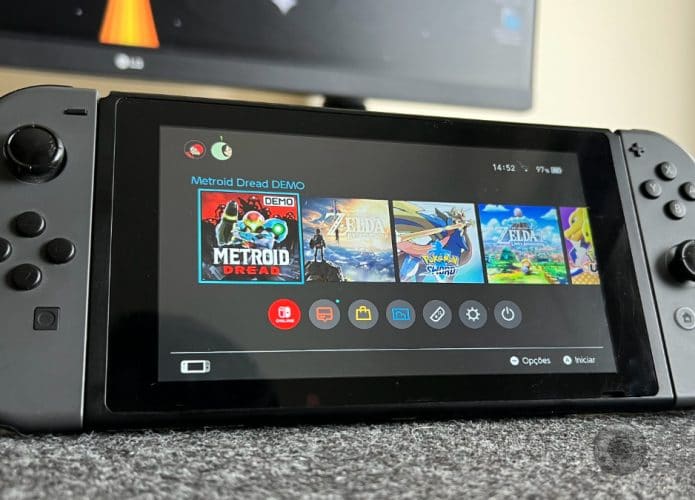 Nintendo Switch (Imagem: André Fogaça/Olhar Digital)