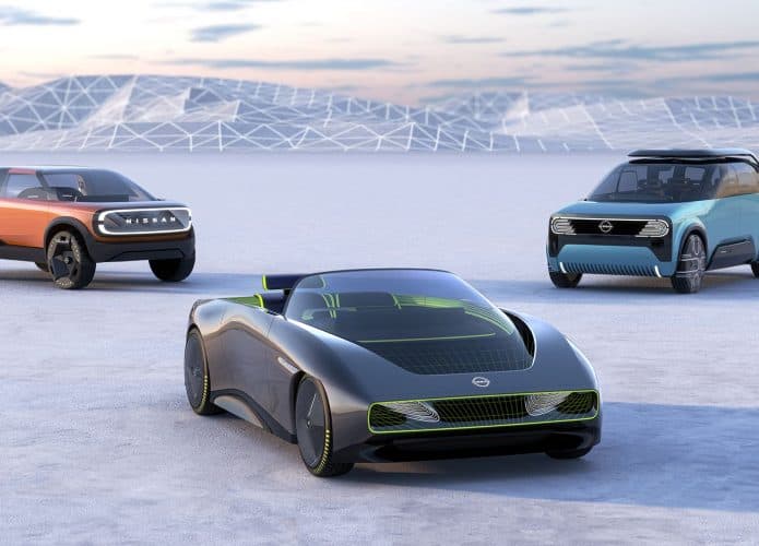 Três conceitos de carro elétrico da Nissan