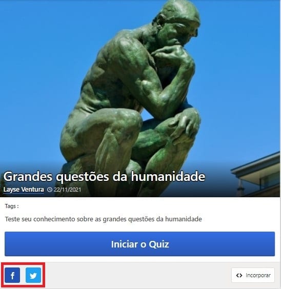 Como criar quiz de certo ou errado no Quizur