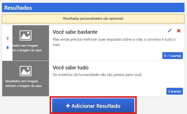 Como criar quiz de certo ou errado no Quizur