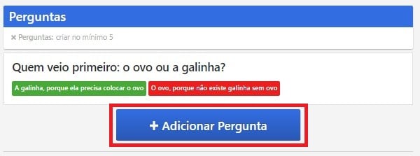 Como criar quiz de certo ou errado no Quizur