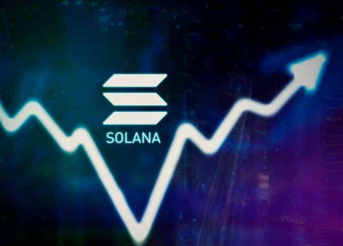 Símbolo da criptomoeda solana