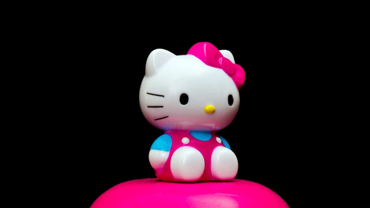 Boneca da Hello Kitty, também nome de um grupo de Ransomware