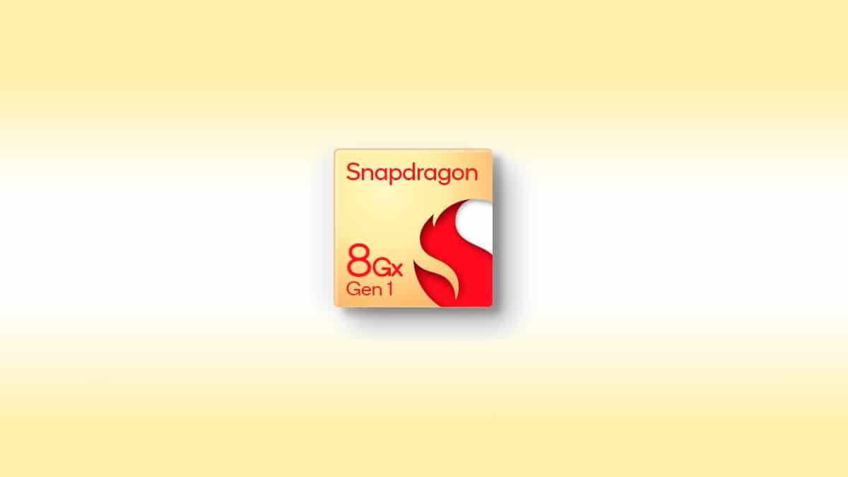 Imagem vazada no site da Qualcomm mostra a marca do Snapdragon 8Gx Gen 1