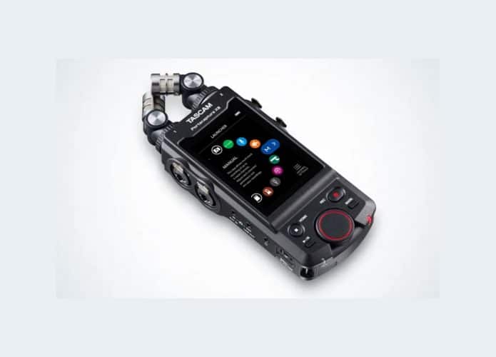 Tascam anuncia gravador de 8 canais com interface sensível ao toque. Imagem: Tascam/Divulgação