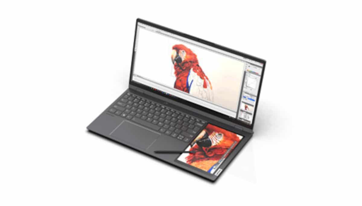 Imagem vazada do Thinkbook Plus da Lenovo