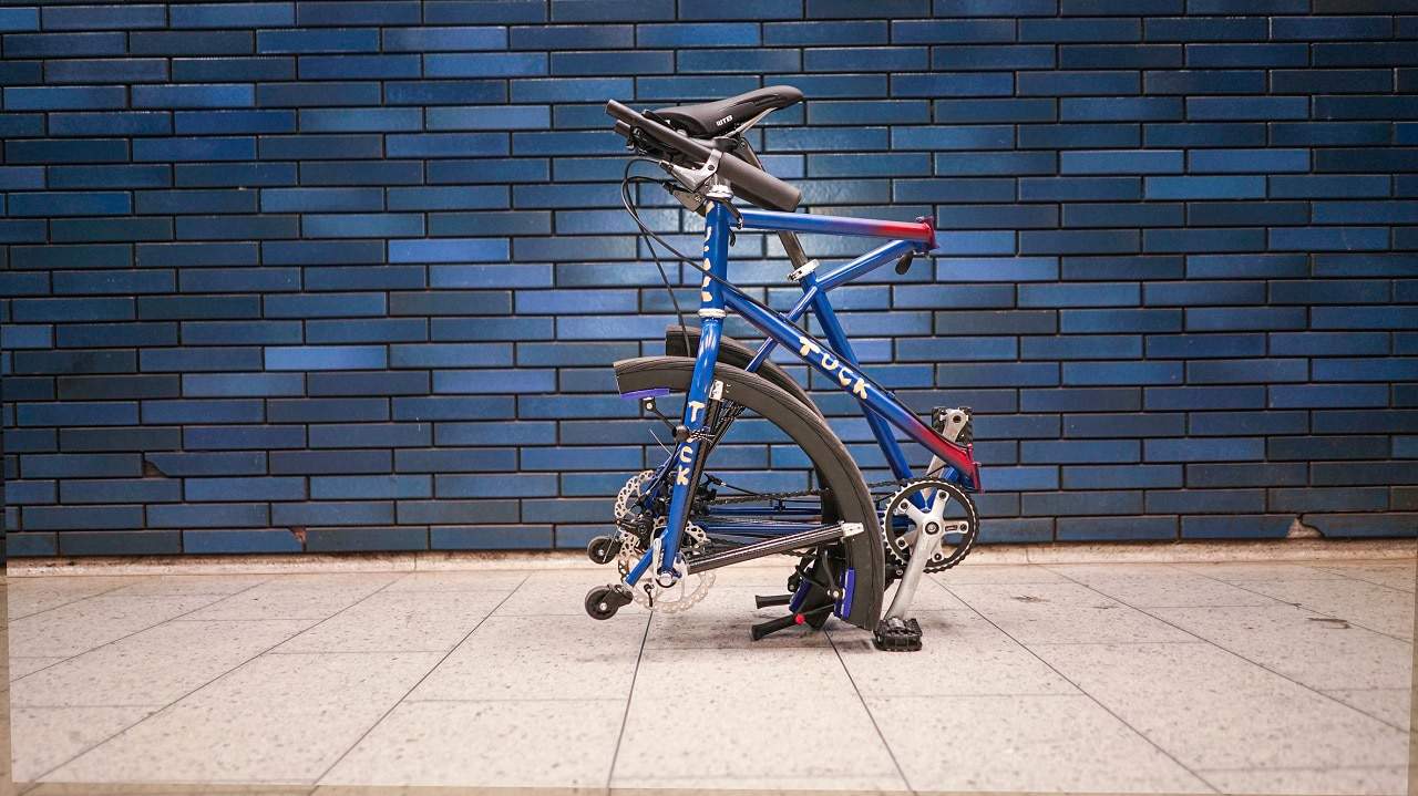 Tuck Bike, uma bicicleta dobrável