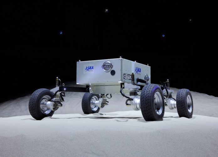 veículo lunar da Nissan em parceria com a JAXA