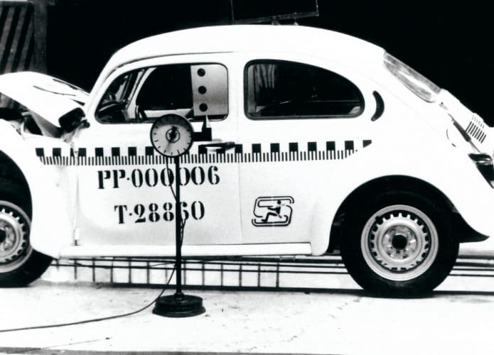 Teste de colisão VW