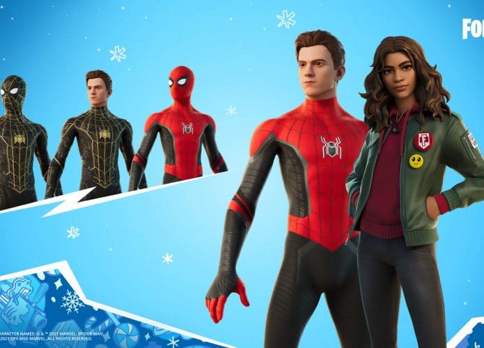 Fortnite - Homem-Aranha Peter Parker MJ Zendaya Tom Holland