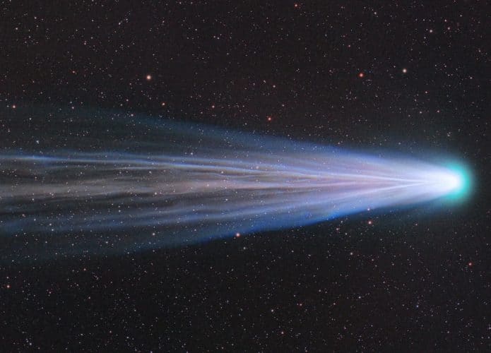 Cometa Leonard registrado na Namíbia