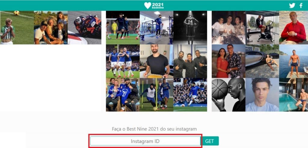Print do site Nine Best