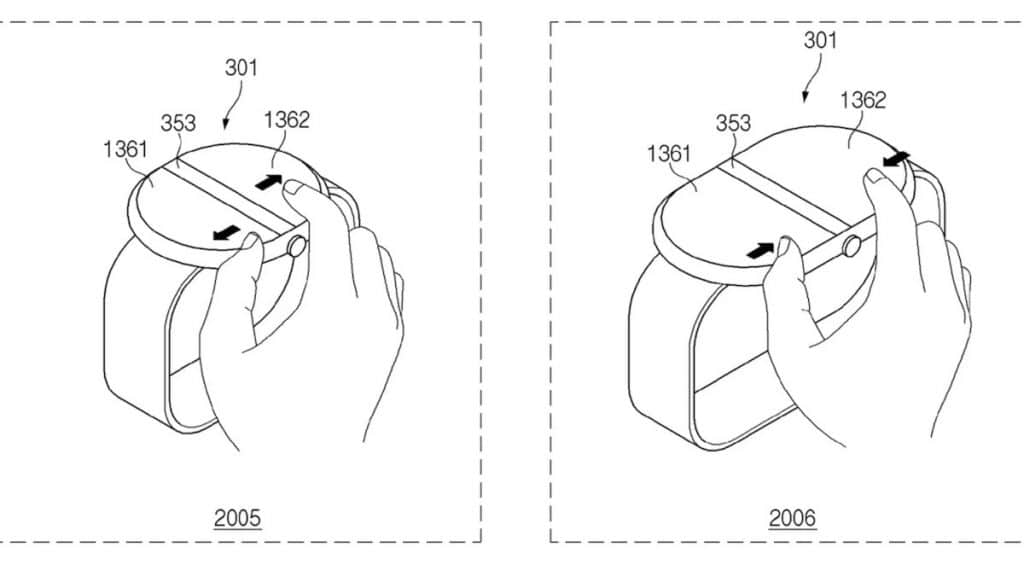 Patente de smartwatch da Samsung