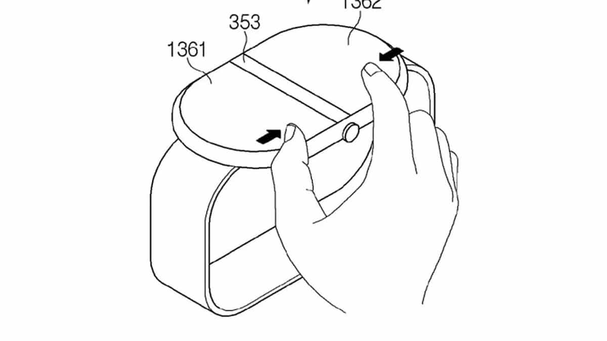 Patente smartwatch da Samsung