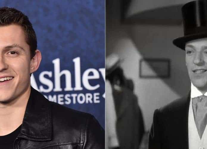 Tom Holland e Fred Astaire