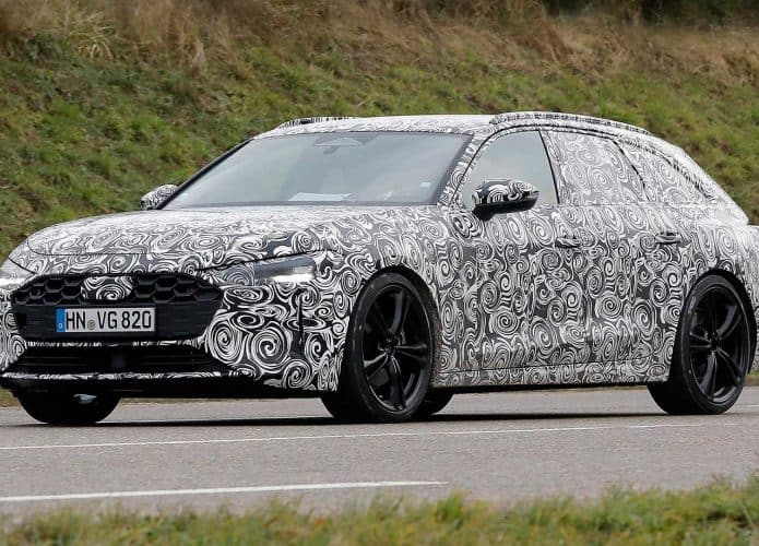 protótipo do Audi A4 Avant de 2024