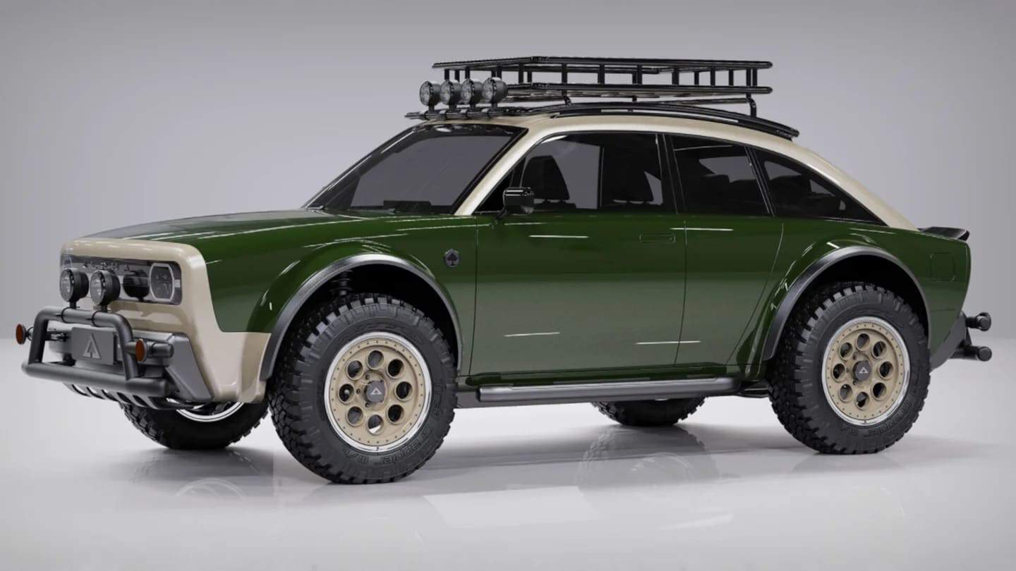 Modelo Jax, da Alpha Motors, empresa de carros elétricos fundada por baristas