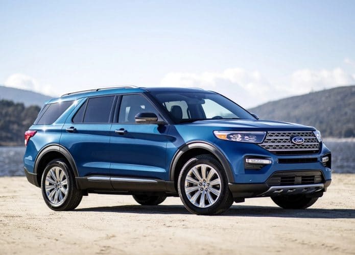 Modelo híbrido do Ford Explorer