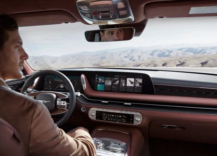 Espaço interno do Genesis G90