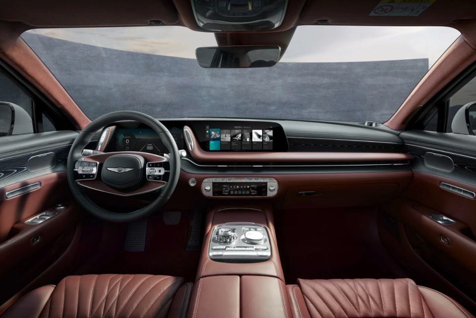 Espaço interno do Genesis G90