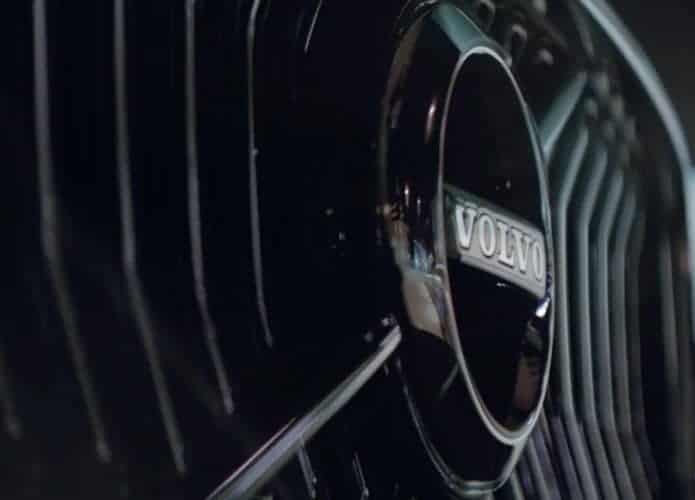 grade de um veículo da Volvo