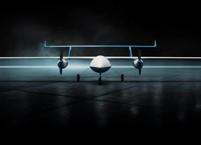 Aeronave a hidrogênio para voo não tripulado