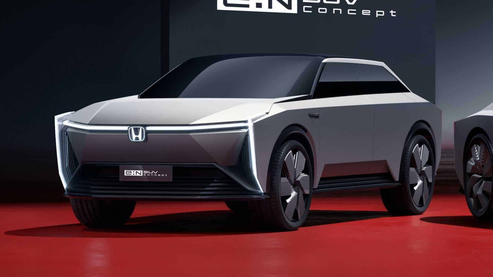 Cybertruck + Brasília? Honda e:N SUV é um conceito radicalmente anguloso