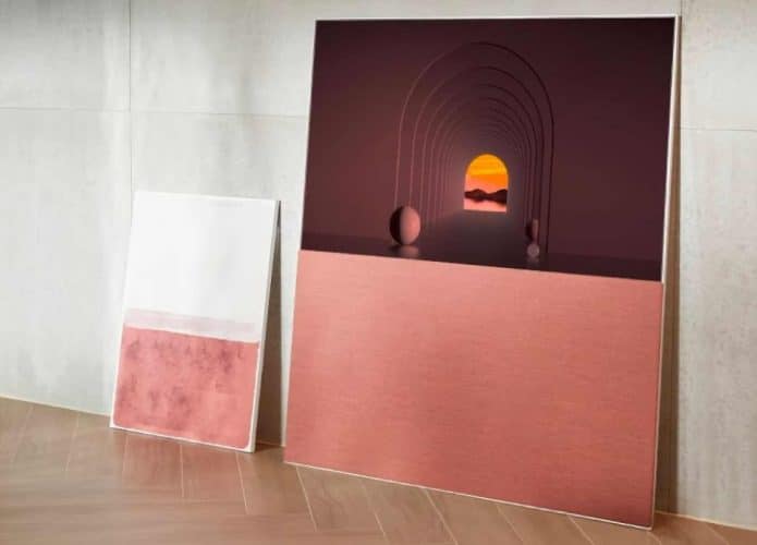 TV OLED Evo da LG tem uma capa retrátil que pode ser acionada pelo controle remoto