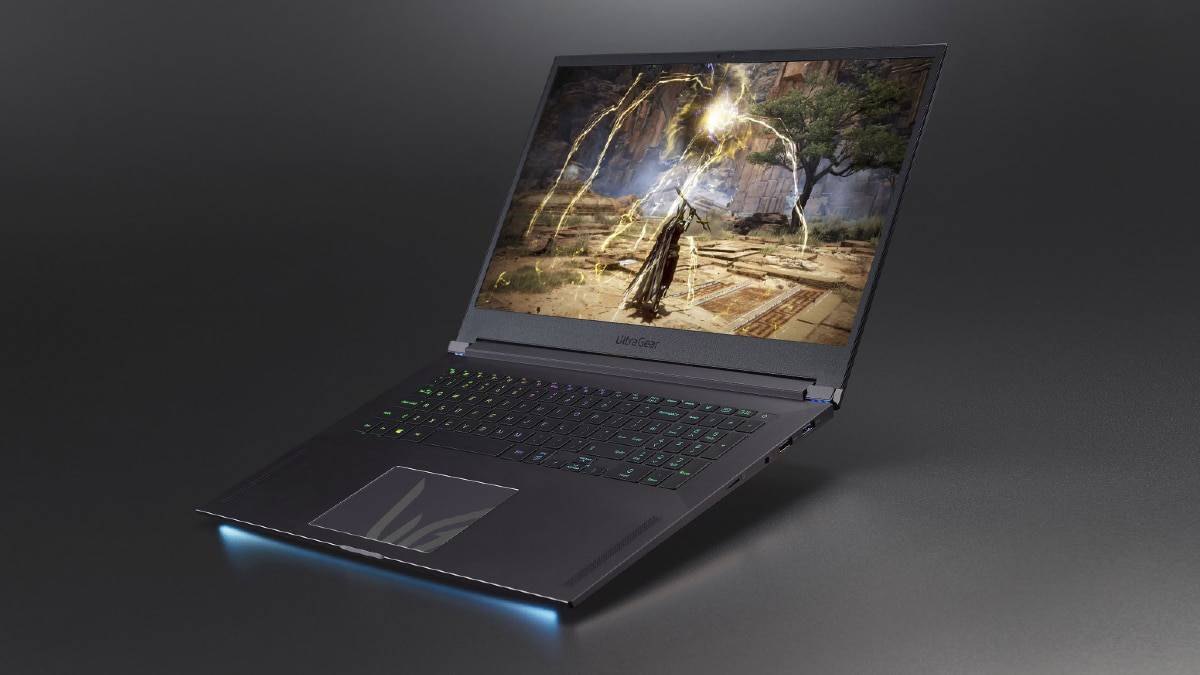 Notebook gamer UltraGear 17G90Q da LG tem tela de 17 polegadas com taxa de atualização de 300Hz