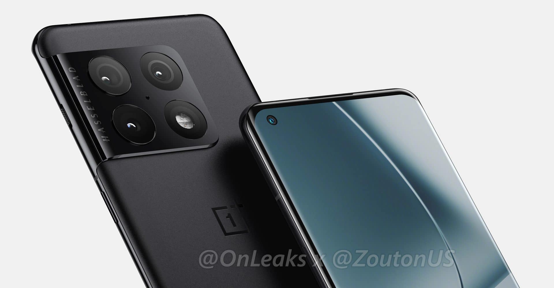 Suposto OnePlus 10 (Imagem: divulgação/OnLeaks)
