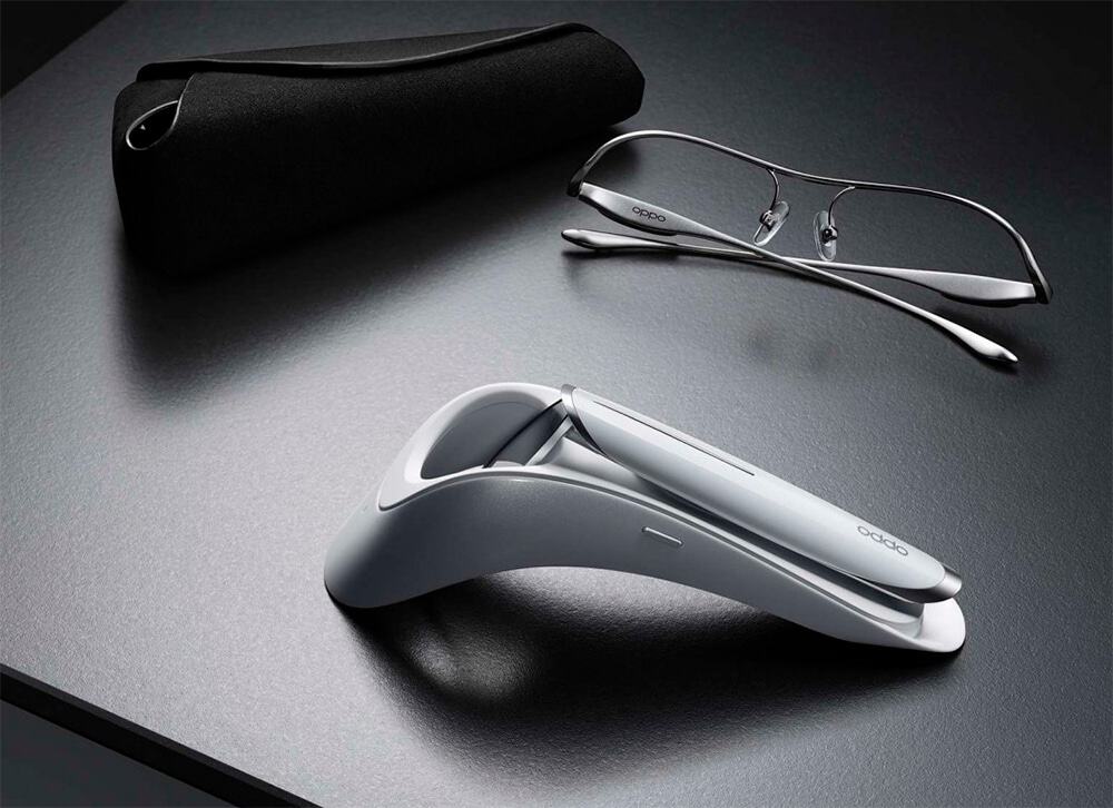 Oppo Air Glass e seus acessórios