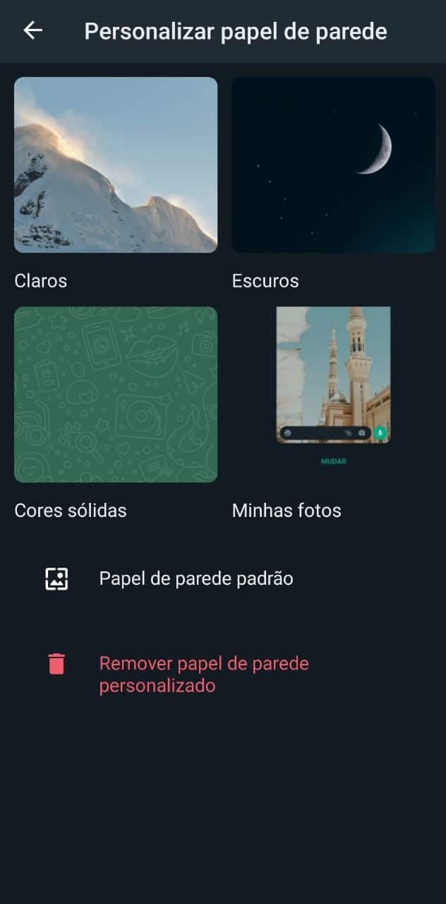 WhatsApp: veja como trocar o papel de parede de conversas - Olhar Digital