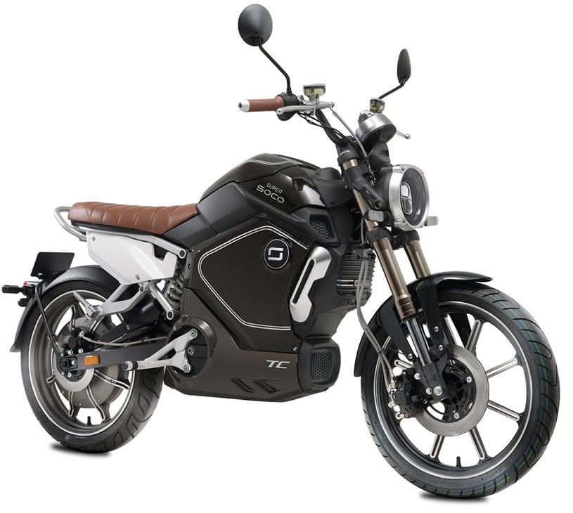 moto elétrica Super Soco TC