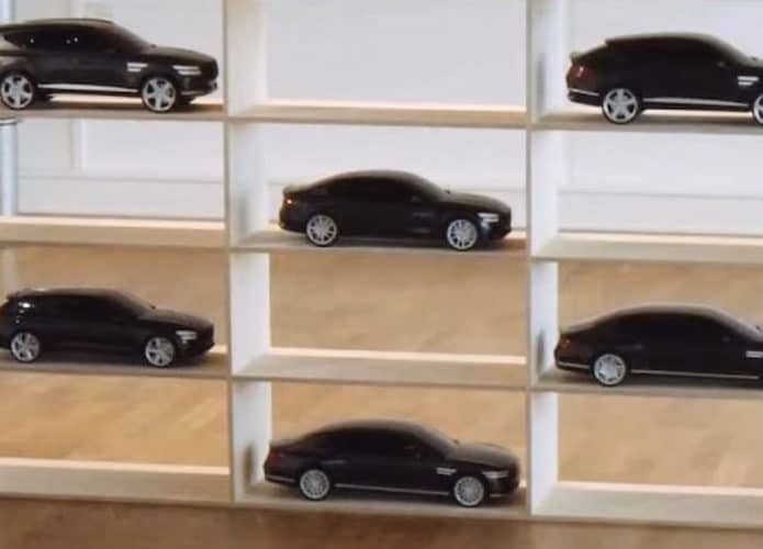 Réplicas de SUVs da Genesis