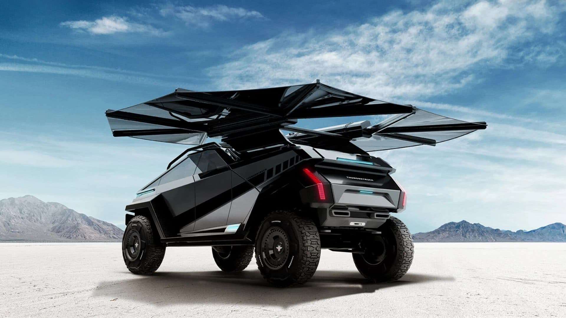 Picape elétrica transformável Thundertruck