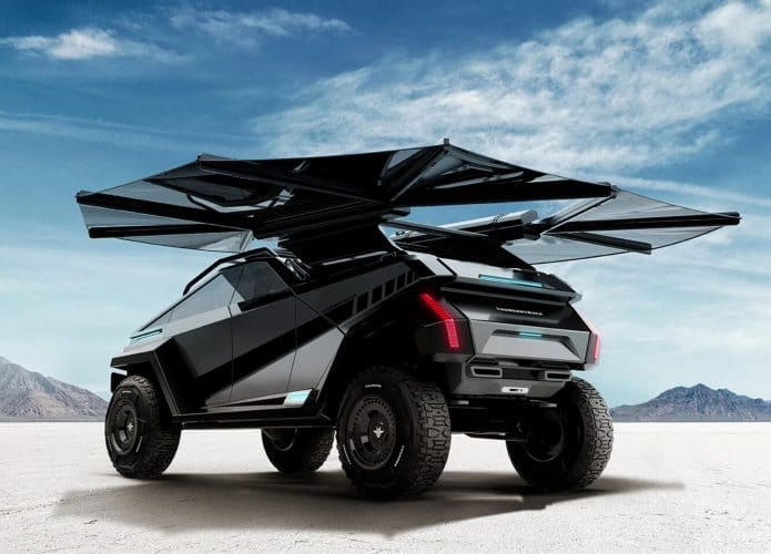 Picape elétrica transformável Thundertruck