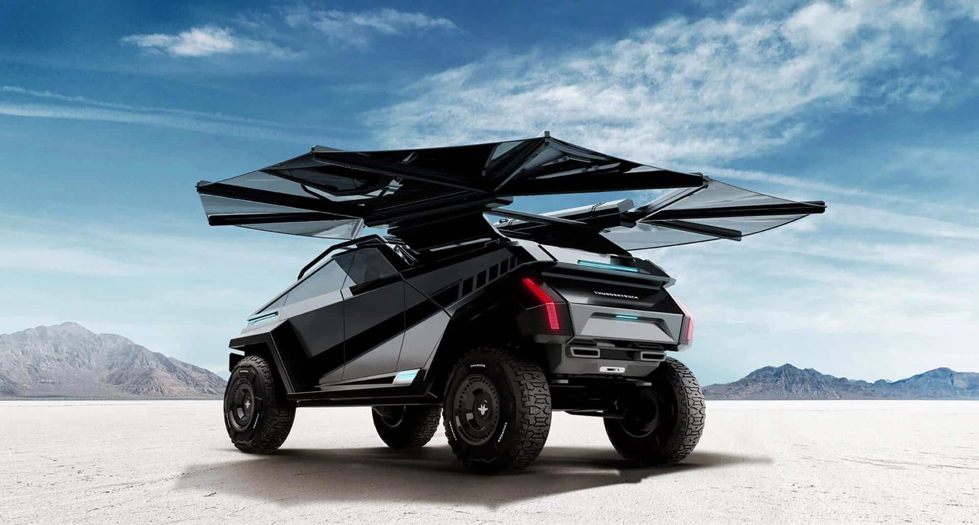 Conheça a picape elétrica transformável Thundertruck