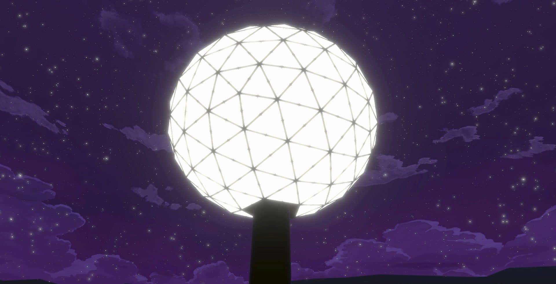 A principal praça de Nova York no metaverso Decentraland.