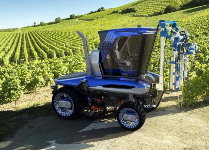 trator do futuro criado pela Pininfarina