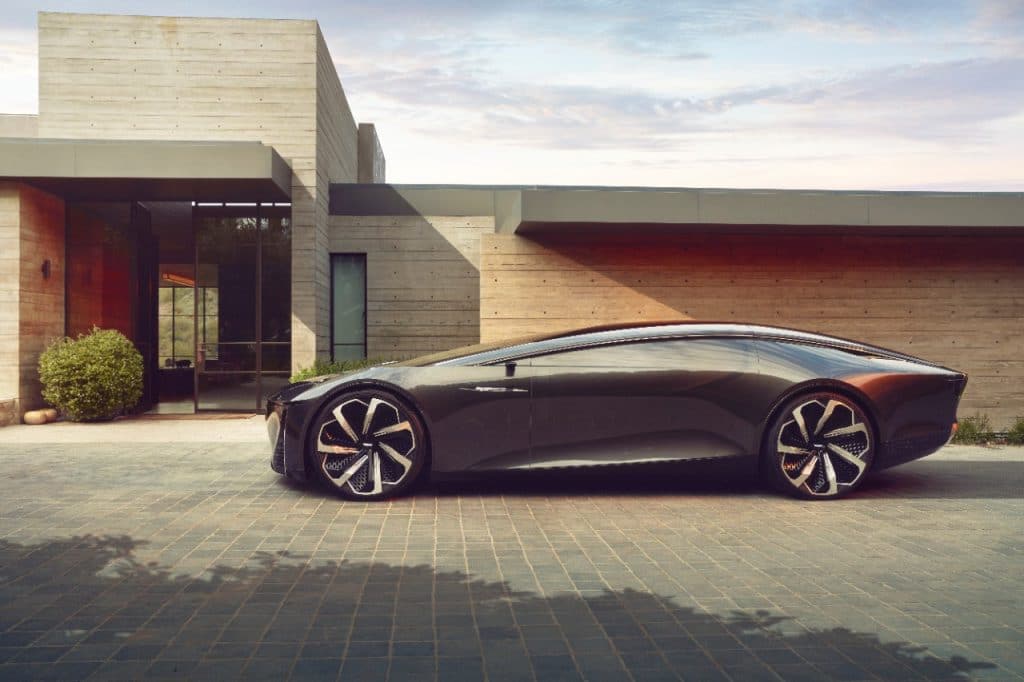 Carro conceito elétrico da Cadillac