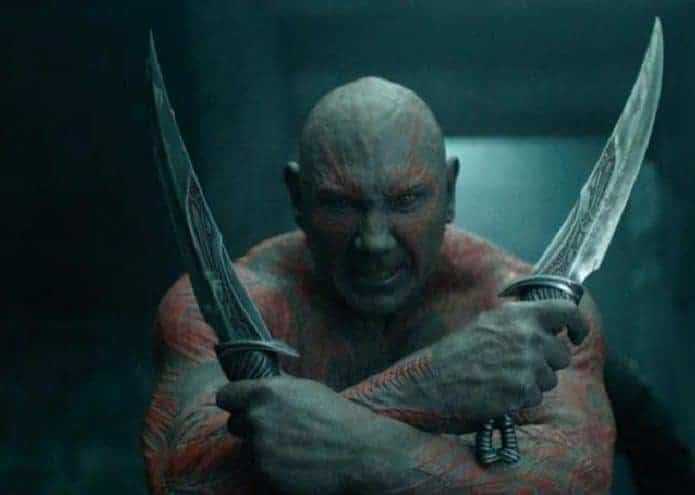 Dave Bautista em Guardiões da Galáxia