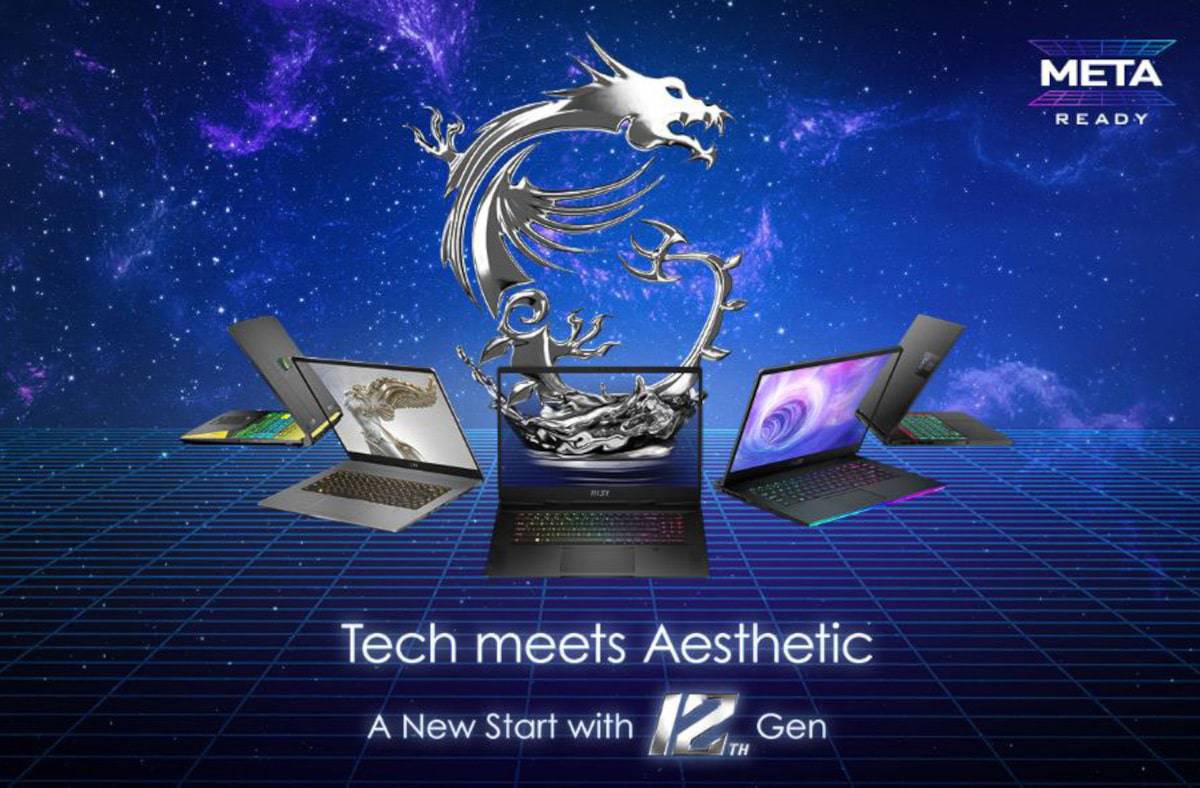 Novos laptops da MSI
