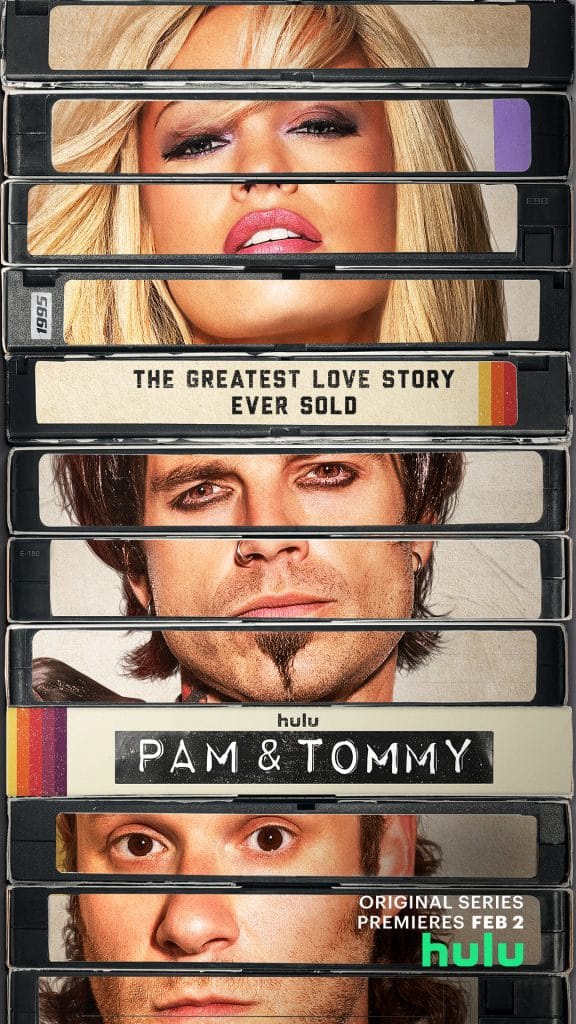 “Pam & Tommy”: série sobre vídeo íntimo de Pamela Anderson e Tommy Lee ganha trailer. Imagem: Divulgação/Hulu