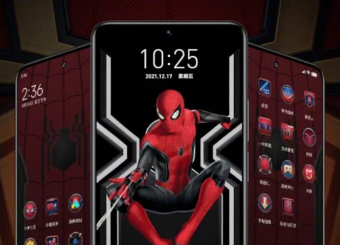 Tema de celular Redmi Homem-Aranha