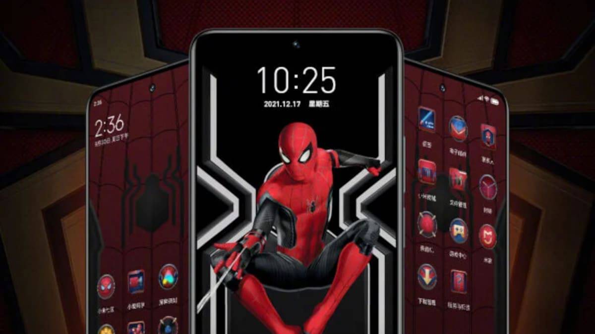 Tema de celular Redmi Homem-Aranha