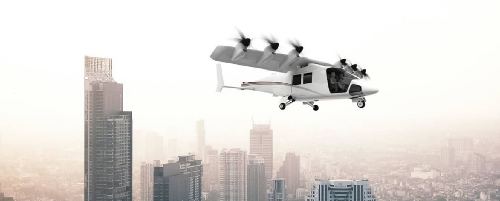 Aero3, eVTOL de asa inclinada da Dufour