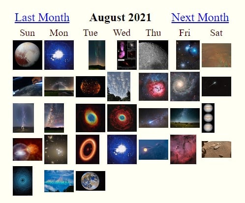Como encontrar a imagem do dia do seu nascimento na Nasa