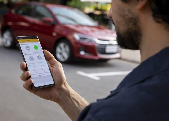 Imagem ilustrativa para os apps para carros da Chevrolet no Brasil